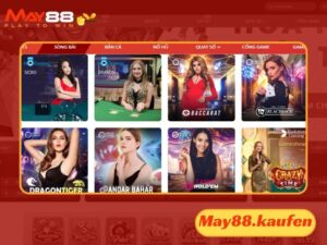 Casino Hold'em thu hút lượng lớn cược thủ tại May88