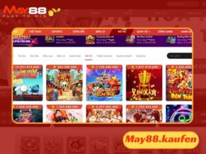 Nổ hũ tại May88 hấp dẫn game thủ