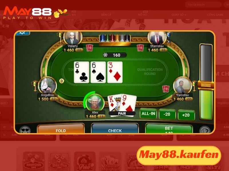 Thuật ngữ Poker về các hành động trong game